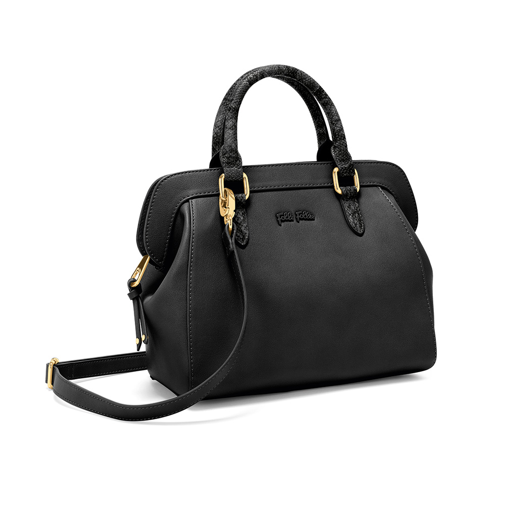 Image of  ON THE GO BLACK HANDBAG