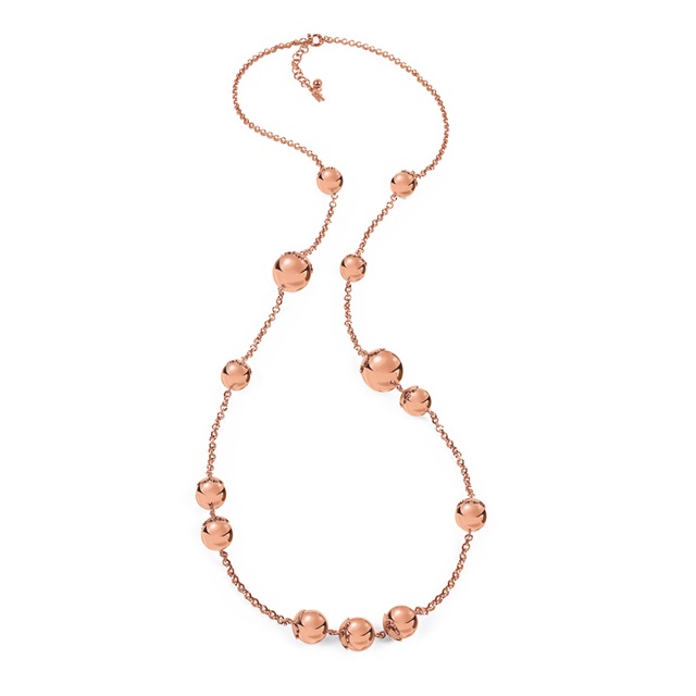 Image of  LADY BUBBLE ROSE GOLD PEARL NECKLACE