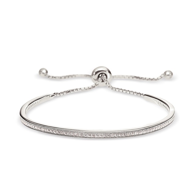 Image of  FASHIONABLY SILVER SIMPLE BRACELET