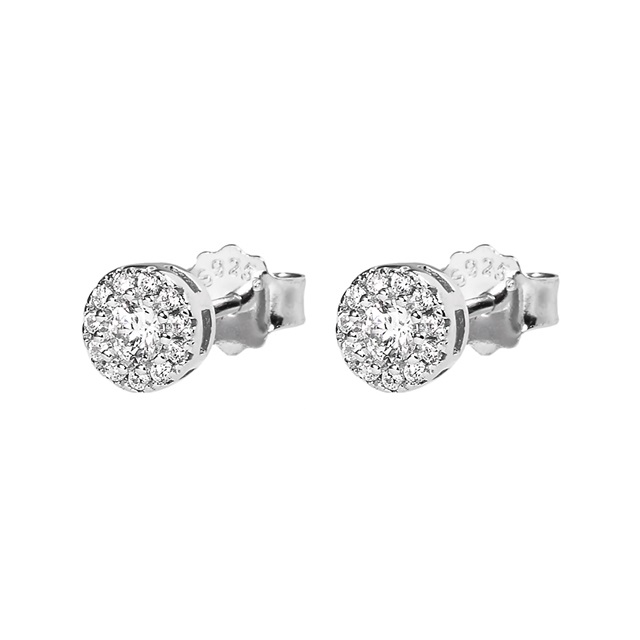 Image of  FASHIONABLY SILVER PRINCESS DREAM EARRINGS