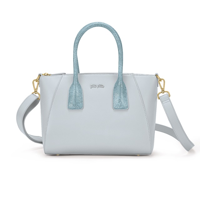 Image of  ON THE GO LIGHT BLUE TOTE BAG