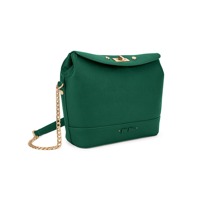 Image of  UPTOWN BEAUTY MEDIUM GREEN BUCKET BAG