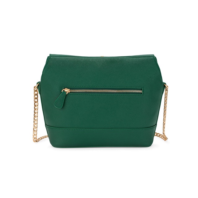 Image of  UPTOWN BEAUTY MEDIUM GREEN BUCKET BAG