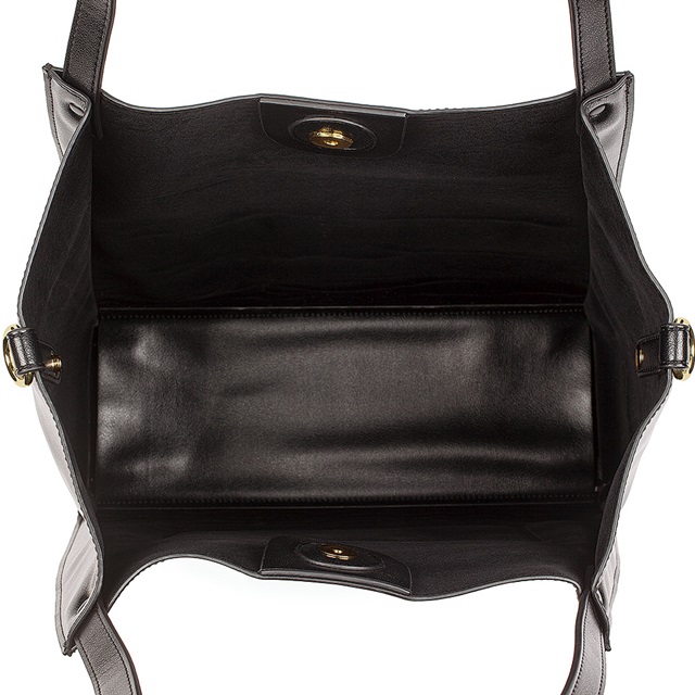 Image of  ON THE GO BLACK SHOULDER BAG