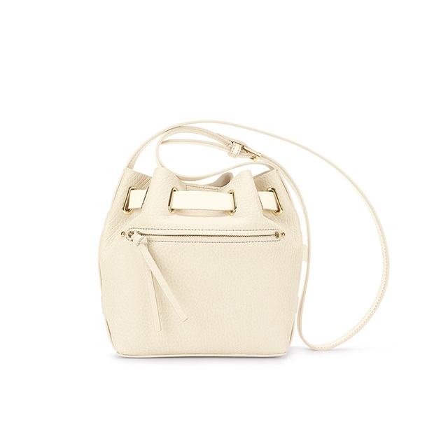 Image of  TIE THE KNOT MINI BEIGE SHOULDER BAG