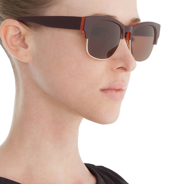 Image of  HALF FRAME SUNGLASSES