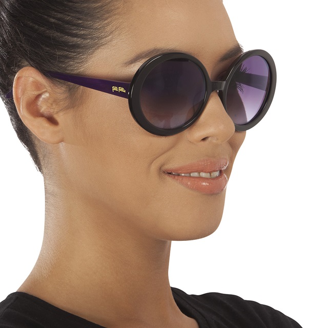 Image of  PURPLE OVERSIZED SUNGLASSES