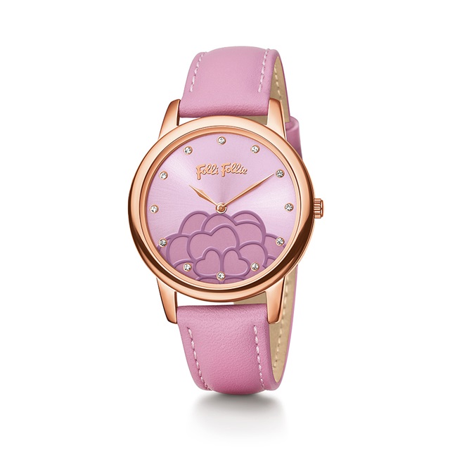 Image of  SANTORINI FLOWER HORIZON PINK WATCH